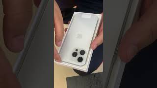 iPhone 15 pro Max unboxing shorts asmr  ppleunboxing iphonemobile [upl. by Aikemehs169]