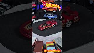 86 Ford Thunderbird Pro Stock in Dark Red 2023 HotWheels Mainline unboxing [upl. by Ware]