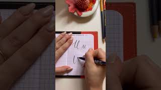 lettering tutorial lettera U [upl. by Carleen]