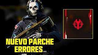 NUEVO PARCHE en WARZONE arreglo de ERRORES cambios en ARMAS y más [upl. by Aniroc]