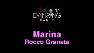 Rocco Granata  Marina TestoLyrics Karaoke Style [upl. by Kopaz]