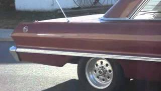 63 Impala SS 409 4speed street run [upl. by Nalon]