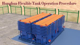 Honghua Flexible Tank Operation Procedure [upl. by Elbon]