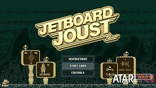 Jetboard Joust Review  The new Atari VCS  Mockduck Plays Games [upl. by Nwahsan]