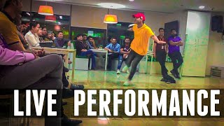 Live Hiphop Dance Performance On Slowly Slowly  Boht Boht Hard Song  Guru Randhawa X EmiwaY [upl. by Jodi]