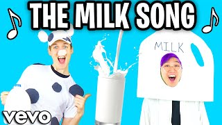 THE MILK SONG Official LankyBox Music Video [upl. by Eitteb]