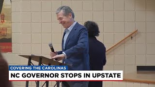 NC Gov Roy Cooper in the Upstate [upl. by Irving677]