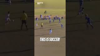 THIS IS SOCCER football soccer sundayleague tikitaka americanfootball [upl. by Dustman]