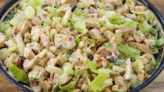 Healthy Chicken Salad Recipe [upl. by Caylor]