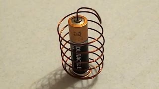 DIY How To Make a Simple Homopolar Motor [upl. by Malsi]