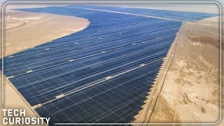 Worlds Largest Solar Power Plant Site  Al Dhafra Solar [upl. by Iraam700]