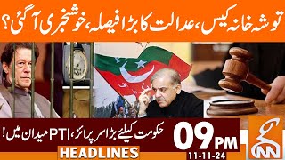 Tosha Khana Case  Court Historic Decision  News Headlines  09 PM  11 November 2024  GNN [upl. by Netsyrk]