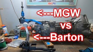 MGW vs Barton Tr6060 Shifters Comparison  GT500 [upl. by Eisac282]