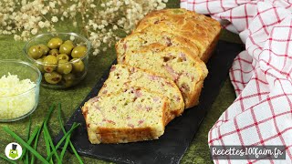 🧀 Cake salé bacon olives amp fromage  variantes [upl. by Dougherty]