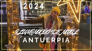 Luzes de Natal em Antuérpia 2024 [upl. by Lattonia]