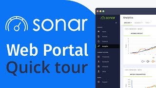 MTech Sonar Web Portal How it Works [upl. by Anahcar]