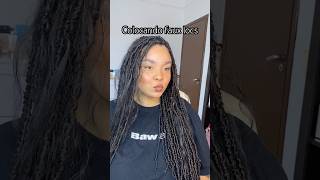 Faux locs em casadreads removíveis fyp locs dreads cabelocacheado [upl. by Hildebrandt]