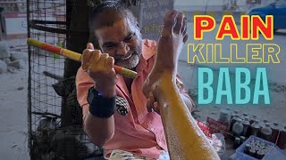 Painkiller baba smoke oil leg massage  once again back  ASMR massage amp relax [upl. by Pleione]