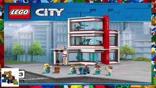 LEGO instructions  City  Medical  60204  City Hospital Book 3 [upl. by Anastasie]