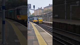 Inter city train Overtake Freight train shortvideo [upl. by Ettevol170]