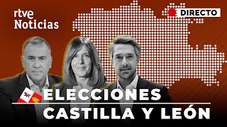 ELECCIONES EN CASTILLA Y LEÓN Sigue los resultados y reacciones  RTVE [upl. by Ahsiam]