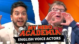 My Hero Academia English Voice Actors Reveal Unexpected Recording Mishaps [upl. by Wynnie272]