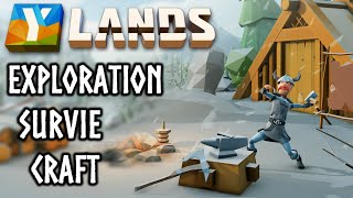 YLANDS JEU de Survie Construction Exploration Création  Présentation amp Découverte Gameplay FR [upl. by Callum]