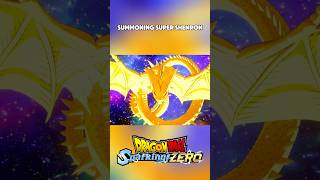 Summoning Super Shenron in Sparking Zero [upl. by Ahsinor]