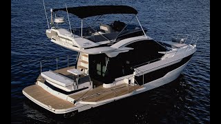 2021 Galeon 400 Fly walkthrough by David Inglis [upl. by Saint360]