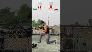 Front lunges vs back lunges shorts explore [upl. by Enylodnewg]