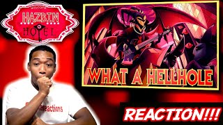 SINNER ADAM SONG  What a Hellhole  Hazbin Hotel Animatic【Song By MilkyyMelodies 】REACTION [upl. by Bedelia]