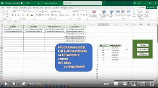 EMail automatizzate con Excel [upl. by Oivatco]