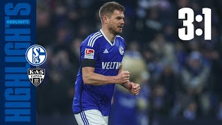 Sieg im letzten Test der Vorbereitung  HIGHLIGHTS  FC Schalke 04  KAS Eupen 31 [upl. by Daven879]