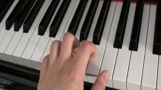 How to play piano The basics Piano Lesson 1 [upl. by Brenk]