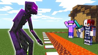 Mutant Enderman VS Most Secured LASER House MINECRAFT🔥 [upl. by Allebara613]