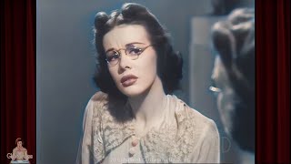 Pretty in Glasses 1940s Tutorial in Amazing 4K Color [upl. by Salamone]