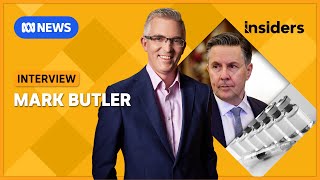 Vaccines Vapes and Womens health  Health Minister Mark Butler Interviewed  Insiders  ABC News [upl. by Adnam]