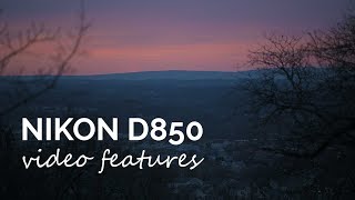 Nikon D850 Video Features Review [upl. by Drawoh]