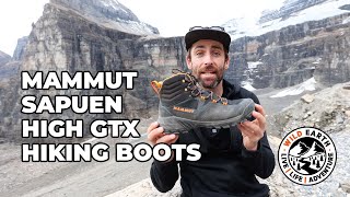 MAMMUT SAPUEN HIGH GTX HIKING BOOTS [upl. by Casimire]