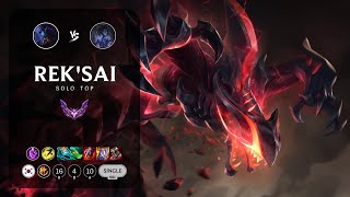 RekSai Top vs Sylas  KR Master Patch 144 [upl. by Pearse778]