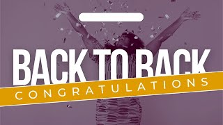 PROPHETIC PRAYERS AND DECLARATIONS FOR BACK TO BACK CONGRATULATIONS [upl. by Joscelin]