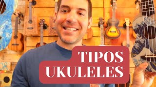 Descubre los diferentes tipos de ukuleles y cómo elegir el adecuado para ti [upl. by Yrakcaz]