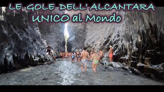 GOLE DELL ALCANTARA E LE SUE PARETI LAVICHE  Sicily [upl. by Cthrine]