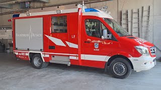 Einsatzfahrt LF Feuerwehr Altach [upl. by Nerraj]