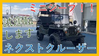 【まるでミニジープ】ネクストクルーザー ガソリンモデル 公道走行可能 ミニカー ブレイズ [upl. by Nilam586]