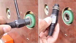 How To Use Broken Screw Extractor 2021 [upl. by Oivlis412]