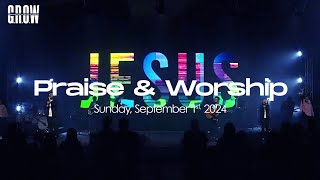 GROW Praise amp Worship  1030 AM Service  September 1st 2024 [upl. by Ehcar]