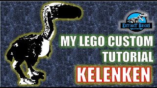 LEGO KELENKEN TUTORIAL VIDEO JURASSIC WORLD เคเลนเคน 켈렌켄 келенкен [upl. by Kirit]