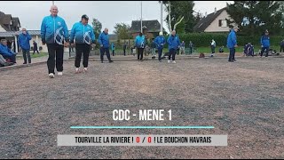 14 de Finale  CDC  Triplette Vétérans  Tourville la rivière VS Le Bouchon Havrais  08102024 [upl. by Venetis]