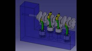 Catia V5 Engine Assembly Ensamblaje motor [upl. by Anya]